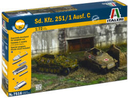 Italeri Fast Assembly militar 7516 - Sd. Kfz. 251/1 Ausf. C (1: 72) (33-7516)