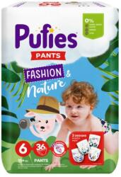 pufies Scutece-Chilotel Pufies Pants Fashion and Nature Extra Large, Marimea 6, 15+ kg, 36 Bucati (FIMPFSC147)