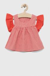Benetton bluza de bumbac pentru copii culoarea rosu, modelator PPYX-BDG01E_33X