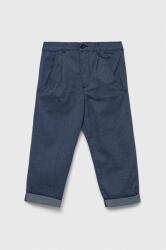 Benetton pantaloni copii culoarea albastru marin PPYX-SPB03M_59X