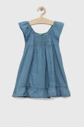 United Colors of Benetton rochie din denim pentru copii mini, evazati PPYX-SUG086_55X