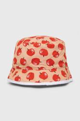 United Colors of Benetton pălărie reversibilă din bumbac pentru copii culoarea rosu, bumbac PPYX-CAK024_33X