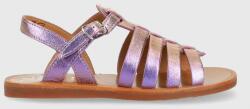 Pom D'api sandale din piele pentru copii culoarea violet PPYX-OBG1AG_40X