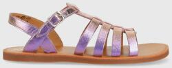 Pom D'api sandale din piele pentru copii culoarea violet PPYX-OBG1AJ_40X