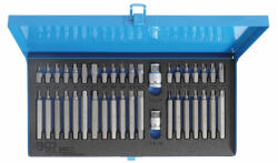 BGS technic 9-7071 10 mm-es befogású bitkészlet, rövid és hosszú (torx, imbusz, XZN-Spline), 40 részes (9-7071)