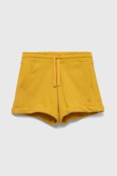 United Colors of Benetton pantaloni scurți din bumbac pentru copii culoarea galben, neted, talie reglabila PPYX-SZG037_11X