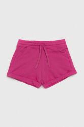 United Colors of Benetton pantaloni scurți din bumbac pentru copii culoarea roz, neted, talie reglabila PPYX-SZG037_43X