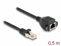 Delock Cablu prelungitor SFTP RJ50 T-M 0.5m, Delock 80192 (80192)