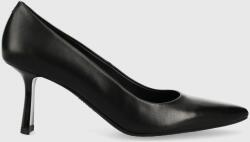 Hugo pantofi de piele Alexis culoarea negru, 50487920 PPYX-OBD3CJ_99X