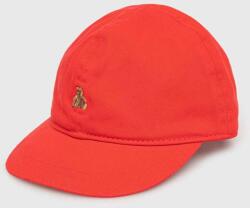 Gap șapcă din bumbac pentru copii culoarea rosu, cu imprimeu PPYX-CAK08F_33X