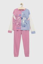 United Colors of Benetton pijama copii x Disney culoarea roz, modelator PPYX-BIG04H_30X