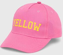 United Colors of Benetton șapcă din bumbac pentru copii culoarea roz, cu imprimeu PPYX-CAK01Y_30X