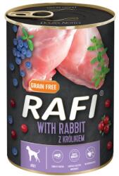 RAFI Grain Free Paté Nyúllal, Kék - és Vörösáfonyával 400 g 0.4 kg