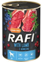 RAFI Grain Free Paté Báránnyal, Kék - és Vörösáfonyával 400 g 0.4 kg