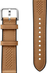 Samsung Galaxy Watch 4 (40 / 44mm) / Watch 4 Classic (42mm), bőr pótszíj, Spigen Retro Fit, barna