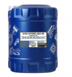 MANNOL 2103 Hydro ISO 68, ISO HM, DIN HLP hidraulikaolaj 10 liter
