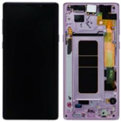 Samsung GH97-22269E Gyári Samsung Galaxy Note 9 OLED kijelző érintővel Levendula kerettel előlap (GH97-22269E)