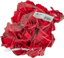  Polifoam rózsa fej virágfej habvirág 6 cm piros habrózsa - imidekor - 115 Ft