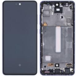 Samsung GH82-25524C Gyári Samsung Galaxy A52 / A52 5G / A52s 5G OLED kijelző érintővel Ibolya kerettel előlap (GH82-25524C)