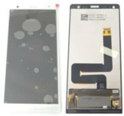 Sony 1313-1179 Gyári Sony Xperia XZ2 fehér LCD kijelző érintővel kerettel előlap (1313-1179)