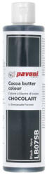 Pavoni Colorant Alimentar cu Unt de cacao fara E171, Negru, 200 g (LB07SB)