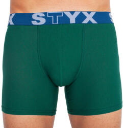 Styx Boxeri bărbați Styx long elastic sport verde închis (U1066) L (159318)