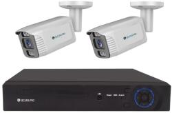 Securia Pro kamerarendszer NVR2CHV8S-W smart, fehér Felvétel: merevlemez nélkül