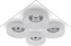 ELMARK Sa-045/4 Spot Lámpatest 4Xgu5.3 Négyzet Fehér/Fehér (92045S4/WHFR)