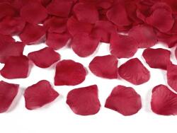 PartyDeco Petale de trandafir - roșu închis 100 buc
