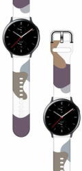 TKG Huawei Watch 3 / Watch 3 Pro (46 mm) okosóra szíj - Strap Moro color 9 színes szilikon szíj (szíj szélesség: 22 mm)