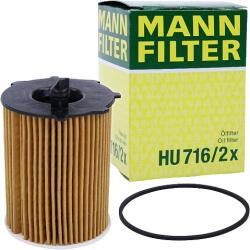 Mann Filter Filtru de ulei MANN FILTER HU716 2X (HU716/2X)