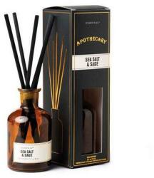 Paddywax Fragrance Diffuser - Paddywax Apothecary Glass Reed Diffuser Sea Salt & Sage 88 ml