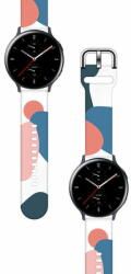 TKG Samsung Galaxy Watch 3 (41 mm) okosóra szíj - Strap Moro color 10 színes szilikon szíj (szíj szélesség: 20 mm)