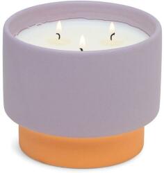 Paddywax Lumânare parfumată Violetă și Vanilie, 3 fitiluri - Paddywax Color Block Ceramic Candle Purple Violet & Vanilla 453 g