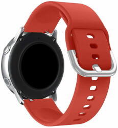 TKG Huawei Watch GT / GT2 / GT2 Pro (46 mm) okosóra szíj - Strap - piros szilikon szíj (szíj szélesség: 22 mm)