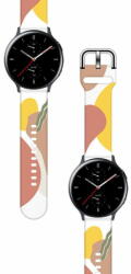 TKG Huawei Watch 3 / Watch 3 Pro (46 mm) okosóra szíj - Strap Moro color 7 színes szilikon szíj (szíj szélesség: 22 mm)