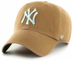 47 brand pamut baseball sapka MLB New York Yankees bézs, nyomott mintás - bézs Univerzális méret - answear - 13 990 Ft