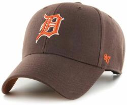 47brand pamut baseball sapka MLB Detroit Tigers barna, nyomott mintás - barna Univerzális méret - answear - 9 790 Ft