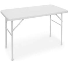 BASTIAN Összecsukható kerti asztal fehér téglalap alakú 10020057_ws_rec