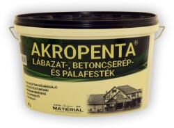 MATERIAL Akropenta lábazat-, betoncserép és palafesték p41 krómzöld 2 kg
