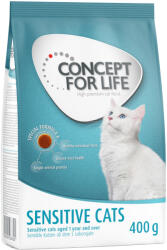 Concept for Life 400g Concept for Life Sensitive Cats száraz macskatáp