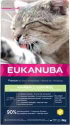 EUKANUBA 3x2kg Eukanuba Hairball Control Adult száraz macskatáp