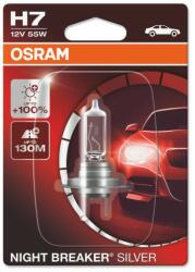 OSRAM NIGHT BREAKER SILVER H7 55W 12V (64210NBS-01B)