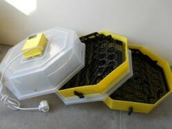 Eurokomax Cleo 5 Tojáskeltető gép C2x5-FH (emeletes) forgatóművel, hőfokszabályzóval (csirkekeltető) tojáslámpával (C2x5-FH-TL-1)