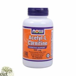 NOW Acetyl L-Carnitine 500 mg 50 caps