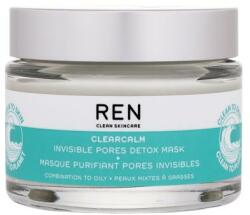 REN Clean Skincare Clearcalm Invisible Pores Detox Mask mască de față 50 ml pentru femei