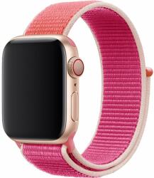 Eternico Airy Apple Watch 38mm / 40mm / 41mm - Silk Pink and Gold edge (AET-AWAY-SiPiG-38)