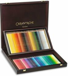 Caran d'Ache Prismalo Aquarelle 80 barev v dřevěném boxu (999.480)