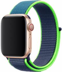 Eternico Airy Apple Watch 38mm / 40mm / 41mm - Night Blue and Green edge (AET-AWAY-NiBlG-38)
