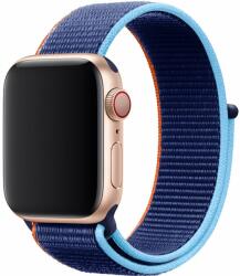 Eternico Airy Apple Watch 42mm / 44mm / 45mm - Thunder Blue and Blue edge (AET-AWAY-ThBlB-42)
